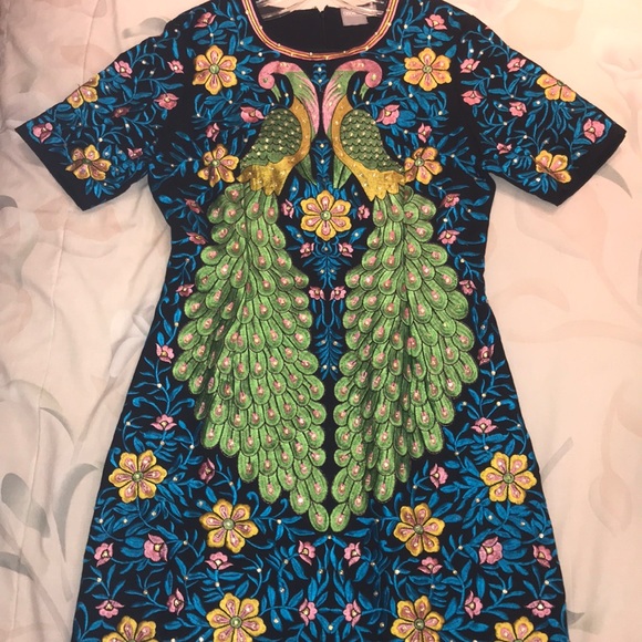 Stoned and Embroidered Dress - Picture 6 of 12